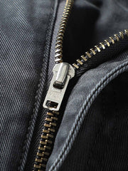 ルーズフィット テーパード ワイドパンツ