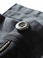 ルーズフィット テーパード ワイドパンツ