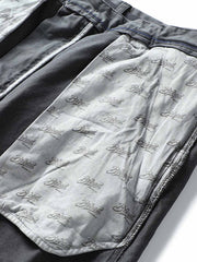 ルーズフィット テーパード ワイドパンツ