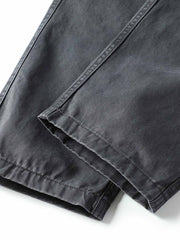 ルーズフィット テーパード ワイドパンツ