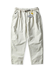 ルーズフィット テーパード ワイドパンツ