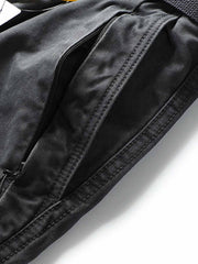 ルーズフィット テーパード ワイドパンツ