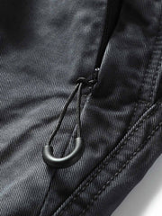 ルーズフィット テーパード ワイドパンツ