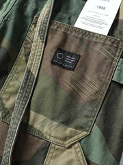 高密度ヘヴィーコットン 伐採風ワークパンツ