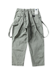 高密度ヘヴィーコットン 伐採風ワークパンツ