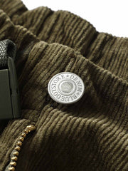 マルチポケット ヘビーコーデュロイ パラシュートパンツ