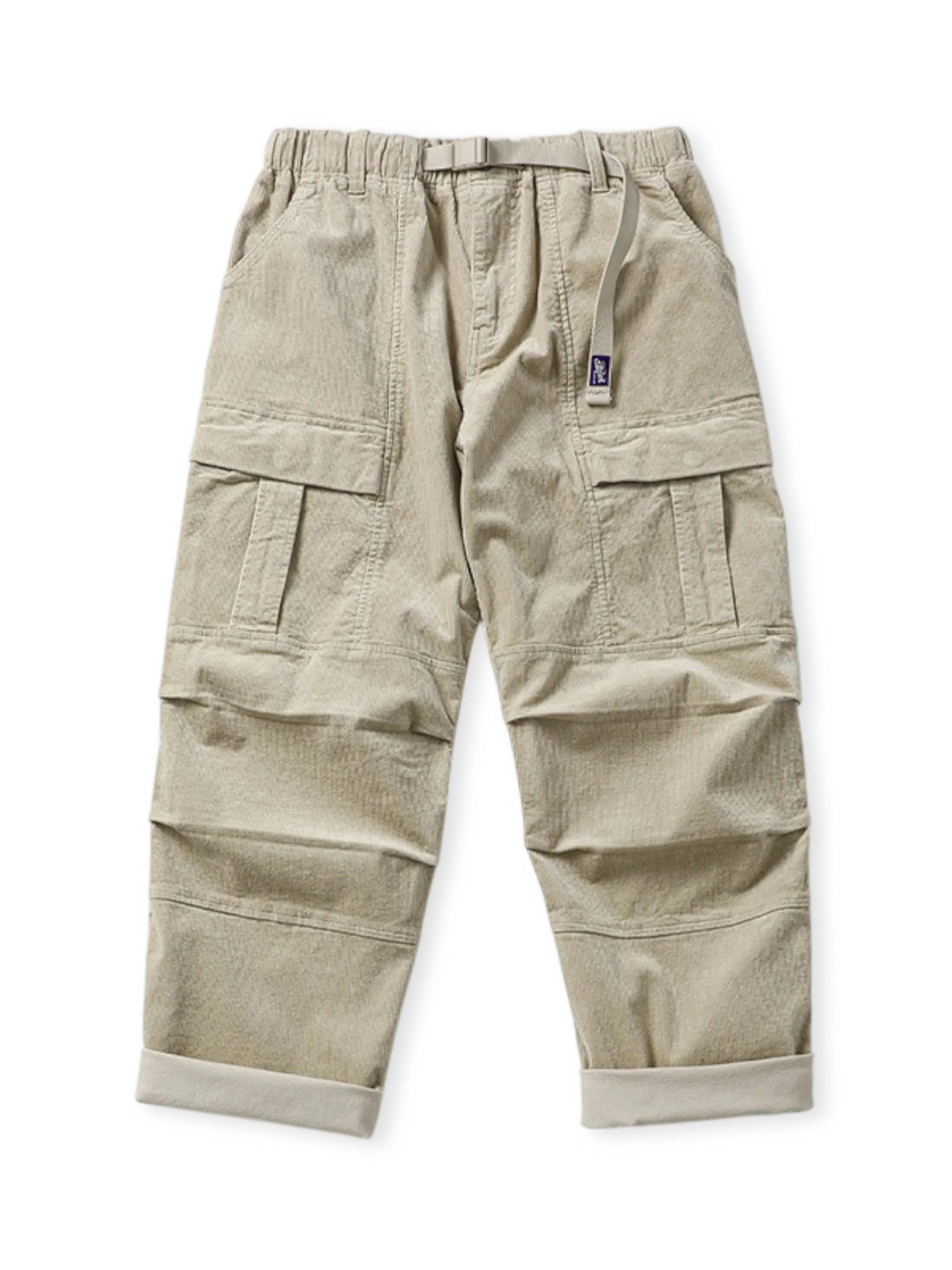 製品画像:多ポケット ヘビーコードロイ パラシュートパンツの正面全体展示