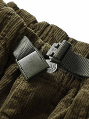 マルチポケット ヘビーコーデュロイ パラシュートパンツ