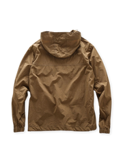 ダークチェック ハーフジップ プルオーバーウインドブレーカー