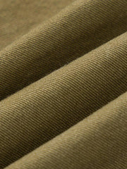 ウォッシュ加工コットンカジュアルショートパンツ