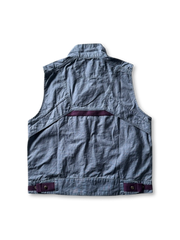 ヴィンテージウォッシュ ワークベスト