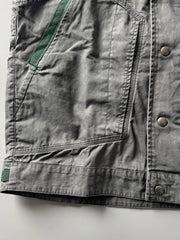 ヴィンテージウォッシュ ワークベスト