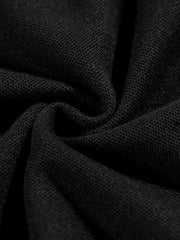 ノースリーブ・ラウンドネック 刺繍Tシャツ