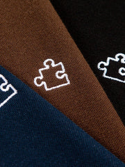 ノースリーブ・ラウンドネック 刺繍Tシャツ