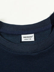 ノースリーブ・ラウンドネック 刺繍Tシャツ