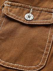 マルチポケット ヴィンテージ ワークベスト(4色展開)