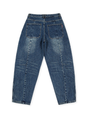 ヴィンテージパッチワーク デニムパンツ