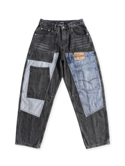 ヴィンテージパッチワーク デニムパンツ