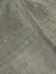 カラーブロックパッチワークヴィンテージデニムパンツ