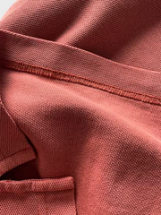 ヴィンテージウォッシュ刺繍ポロシャツ