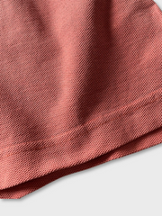 ヴィンテージウォッシュ刺繍ポロシャツ