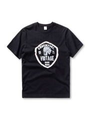 インディアン酋長プリント入りTシャツ