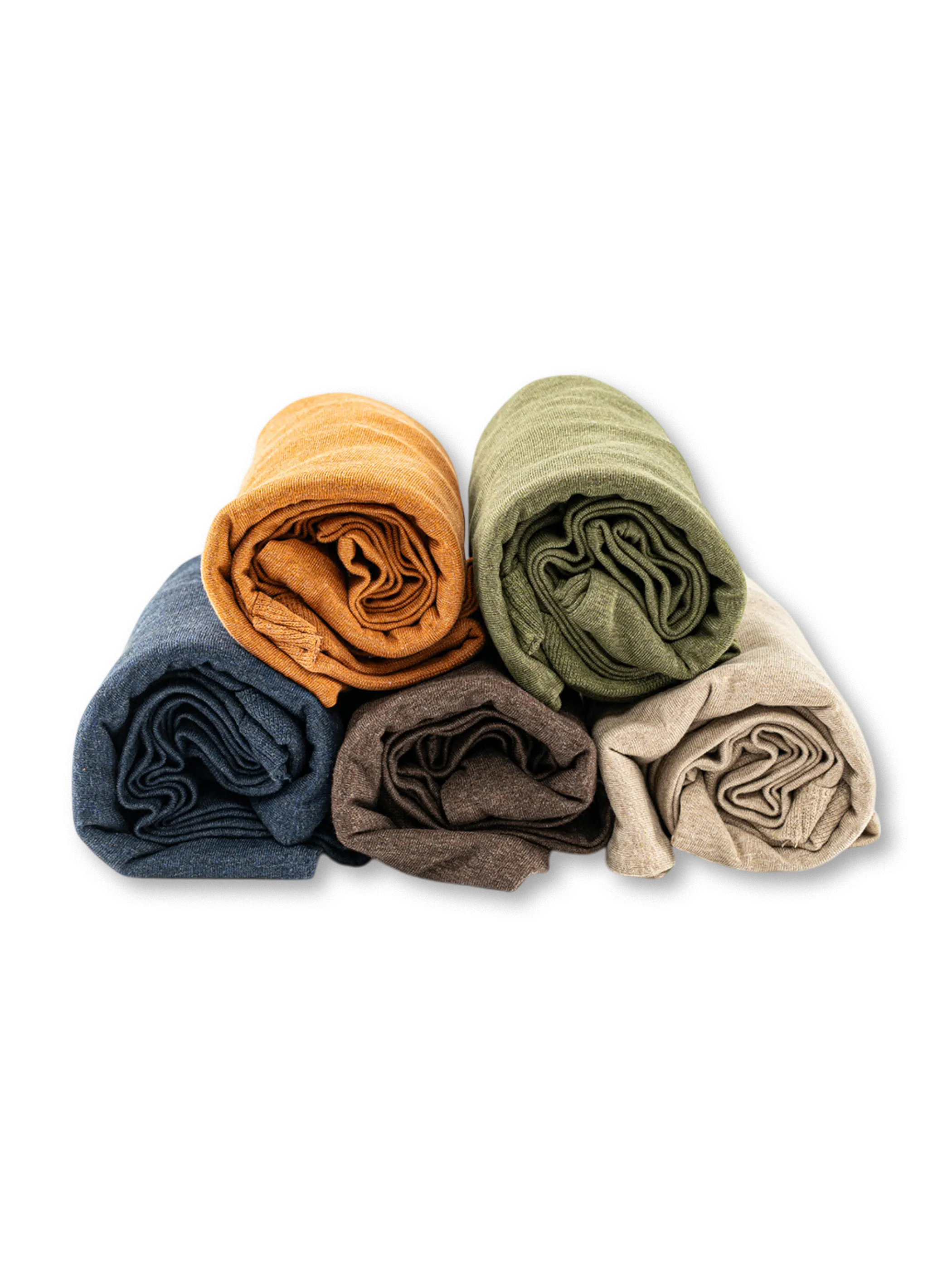 花色糸特有のムラ感が楽しめるヘビーウェイトTシャツ、フロントポケットに牛角ボタンが付いている