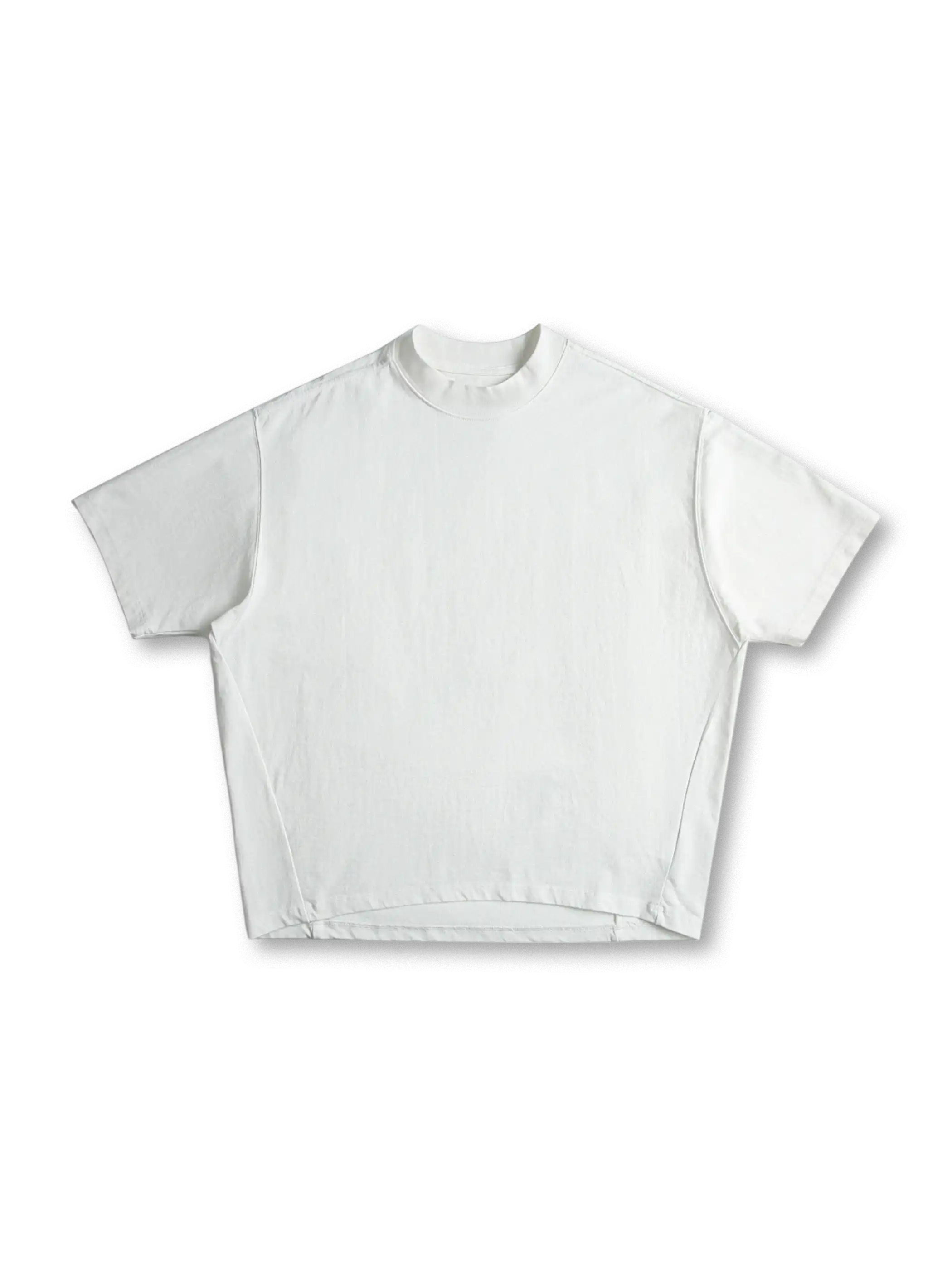 380g厚手コットンのバットウイングスリーブTシャツ全体像