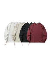 ヴィンテージウォッシュ ヘビーコットン ロングスリーブTシャツ