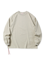 ヴィンテージウォッシュ ヘビーコットン ロングスリーブTシャツ