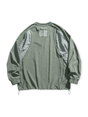 アウトドア配色 スポーツライディングスウェット