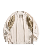 アウトドア配色 スポーツライディングスウェット