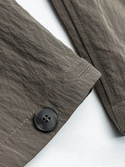 機能派ルーズフィット撥水ジャケット