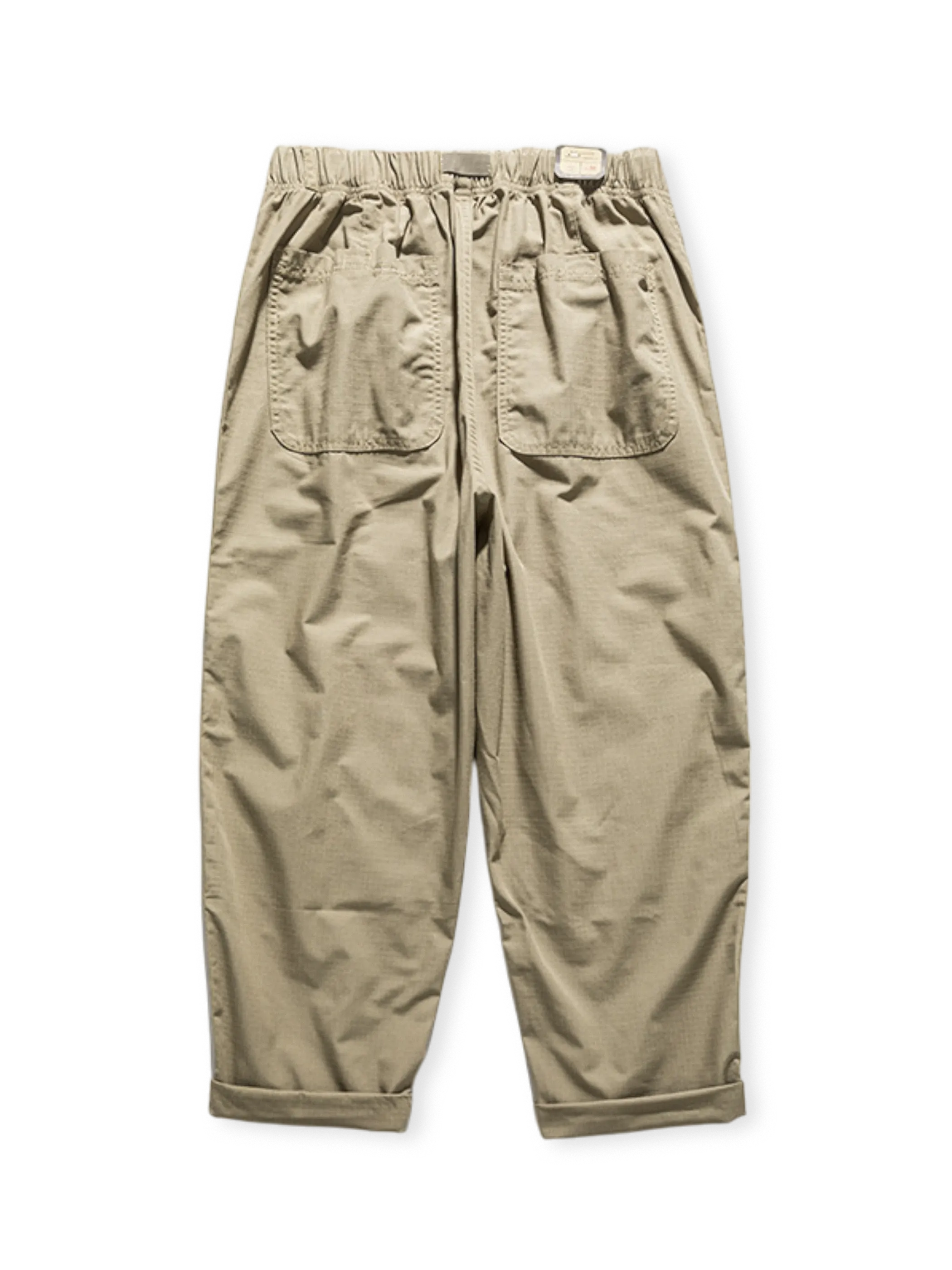 製品画像:ノースリーブ・ラウンドネック 刺繍Tシャツ全体正面展示