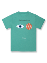 製品画像: フランツ・カフカ『変身』Tシャツ正面図
