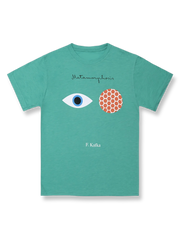 製品画像: フランツ・カフカ『変身』Tシャツ正面図