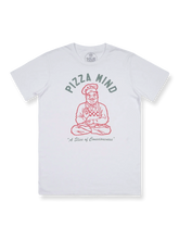 製品画像: ピザマインドプリントTシャツの全体図