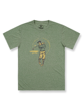 製品画像: レトロ ゴルファー プリント クラシック Tシャツの全体像