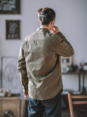 ミリタリー 長袖シャツ