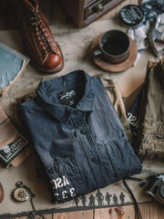 ミリタリー 長袖シャツ