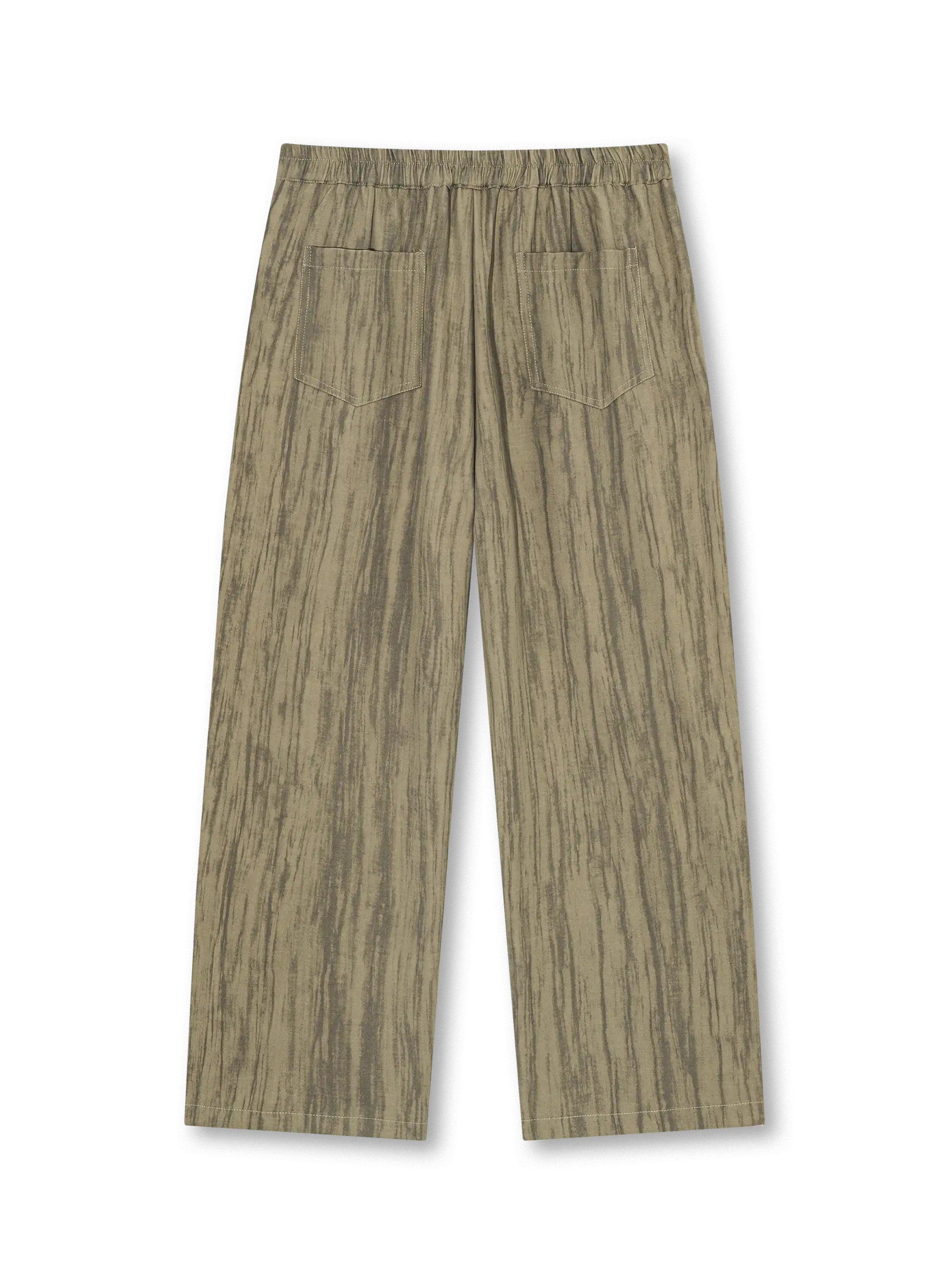 ドレーププリーツリラックスパンツ正面画像