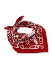 ヴィンテージ風 レッドバンダナ