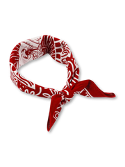 ヴィンテージ風 レッドバンダナ