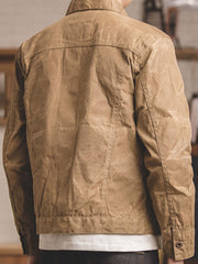 オイルワックス キャンバス ジャケット