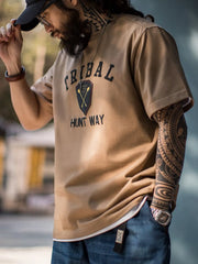 Navajo トライバル 発泡プリントTシャツ