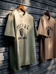 Navajo トライバル 発泡プリントTシャツ