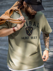 Navajo トライバル 発泡プリントTシャツ