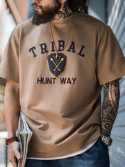 Navajo トライバル 発泡プリントTシャツ