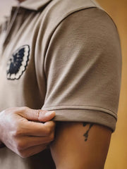 インディアン刺繍ポロシャツ - ジェロニモ・ポロTシャツ