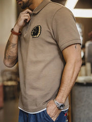 インディアン刺繍ポロシャツ - ジェロニモ・ポロTシャツ